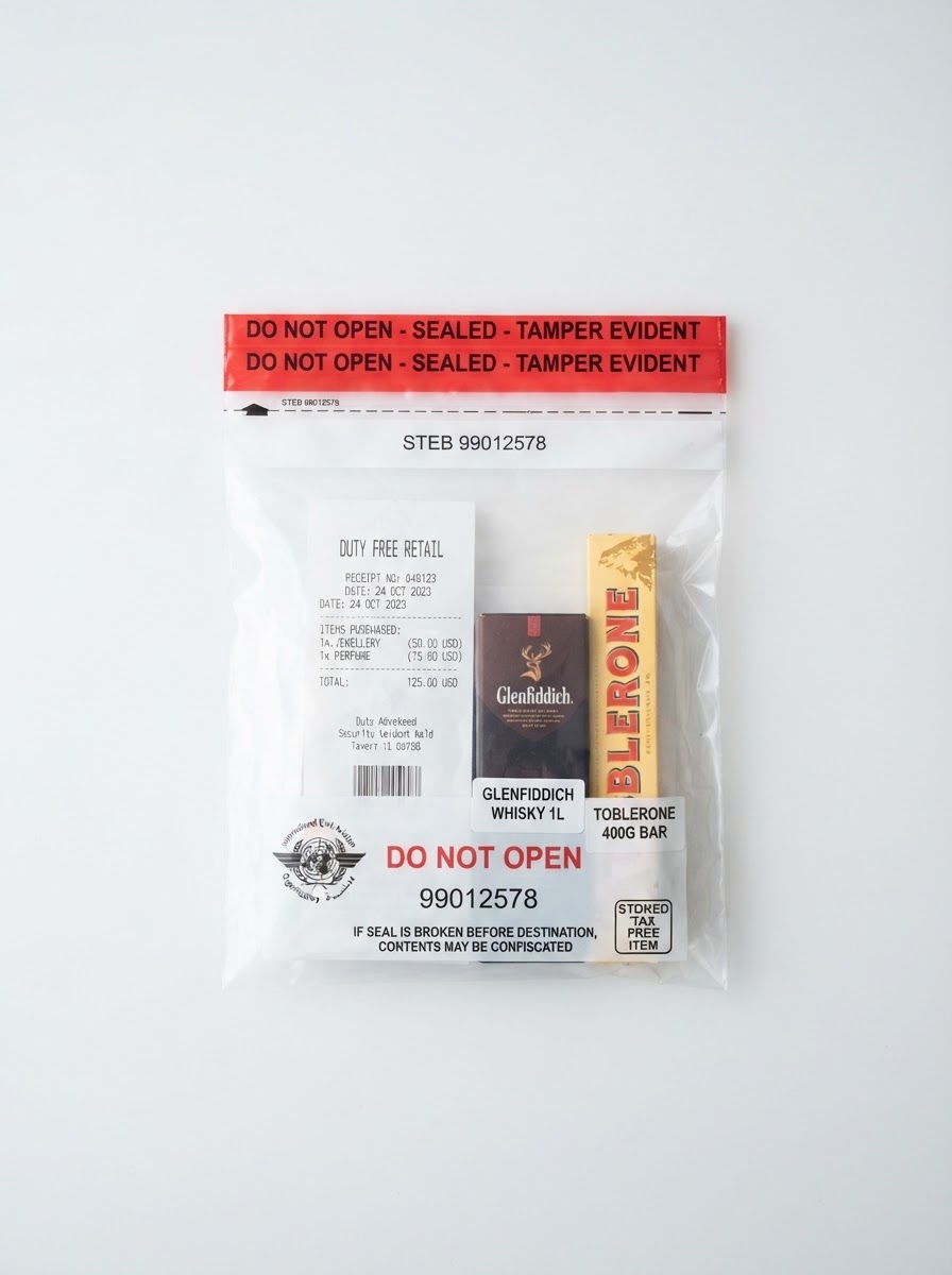 Security Tamper-Evident Bag